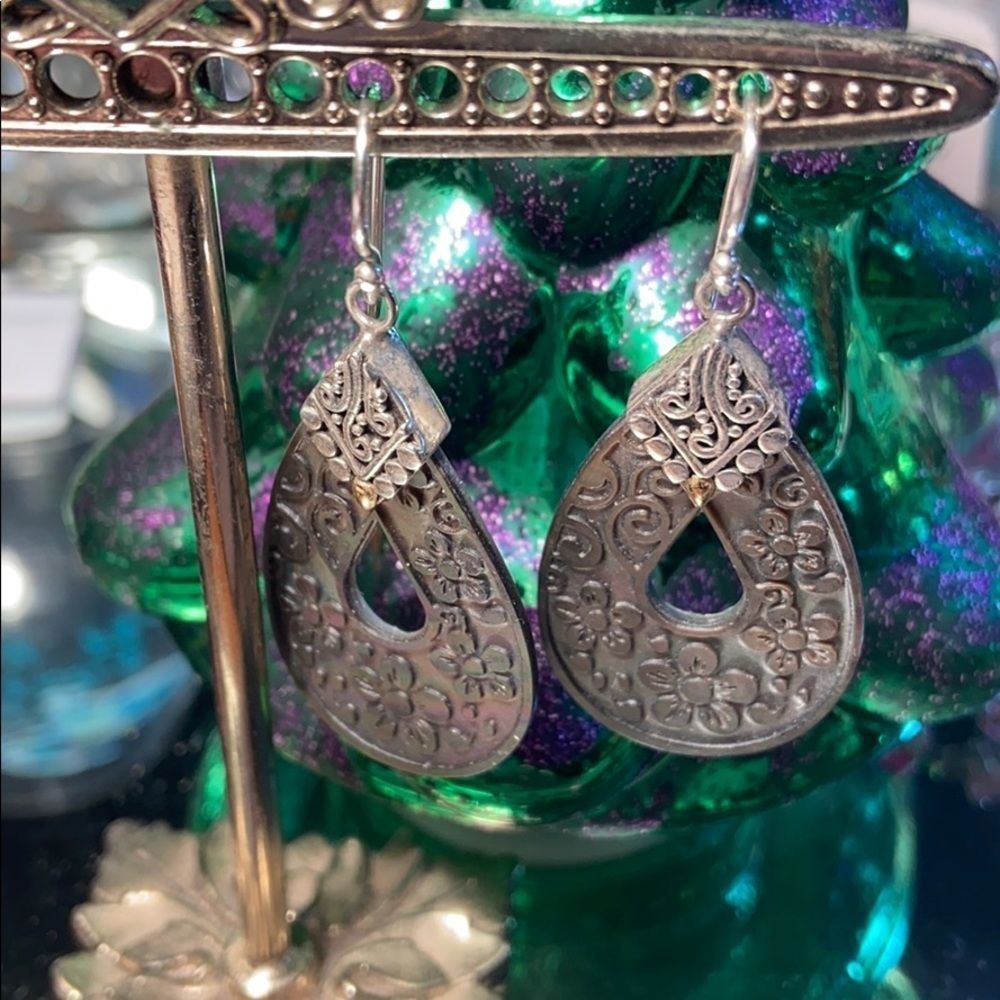 18k 925 Indonesia NWT earrings